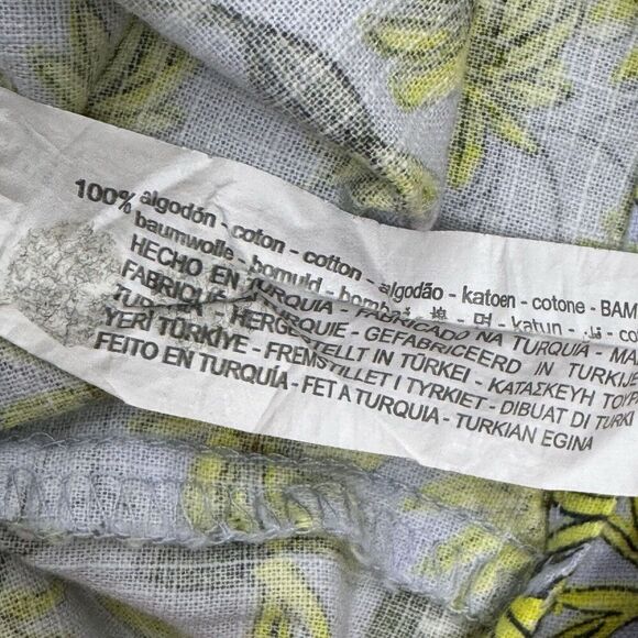 ZARA Girls Daisy Floral Blouse Top Size 11-12 Off The Shoulder Puff Sleeves - Picture 7 of 8